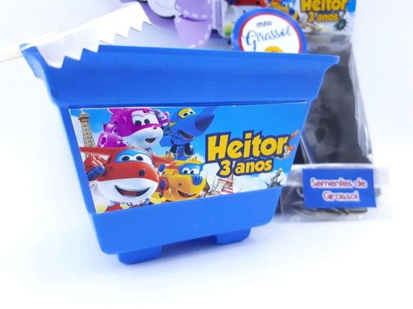 Kit Plantio Personalizado Super Wings