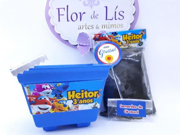 Kit Plantio Personalizado Super Wings