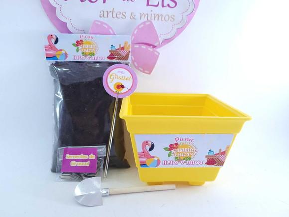 Kit Plantio Picnic de Verão Lembrancinha
