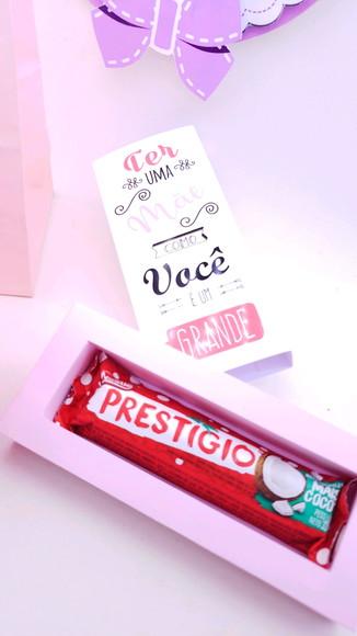 Kit Sabonete 300ml Prestígio e Sacola Dia das Mães