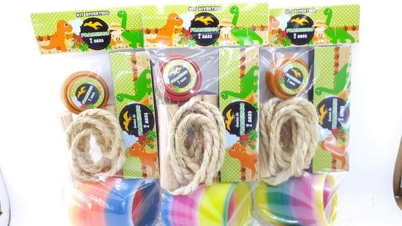 Kit Super Diversão Dinossauro Lembrancinha