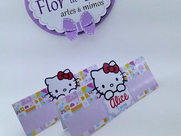 Lapela ou Solapa Hello Kitty