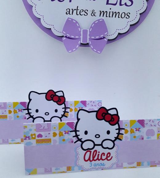 Lapela ou Solapa Hello Kitty