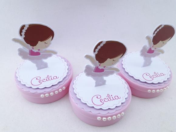 Latinha 3d Bailarina