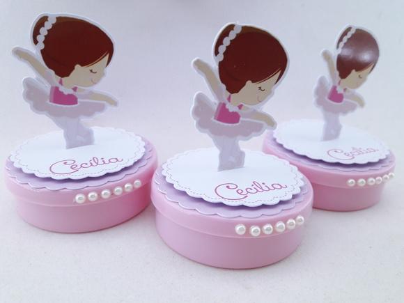 Latinha 3d Bailarina