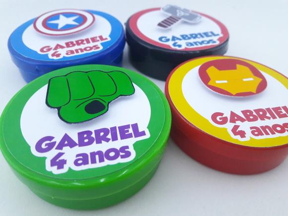 Latinha Coloridas Heróis