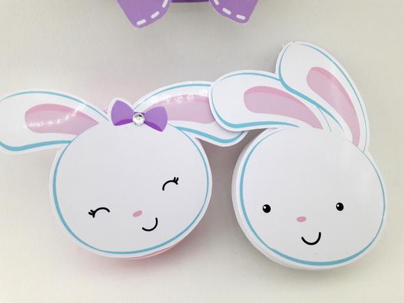 Latinha Personalizada Coelho da Páscoa Lembrancinha