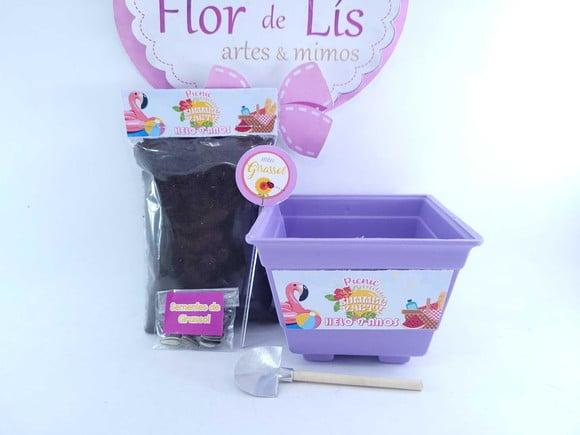 Lembrancinha Personalizada Plantação Piquenique Festa Verão