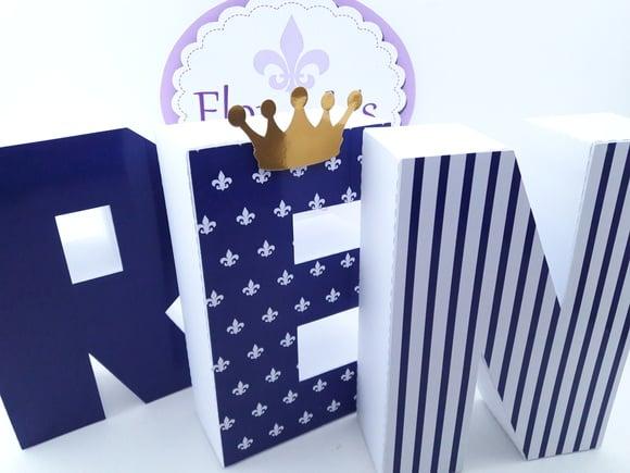 Letras 3d Príncipe