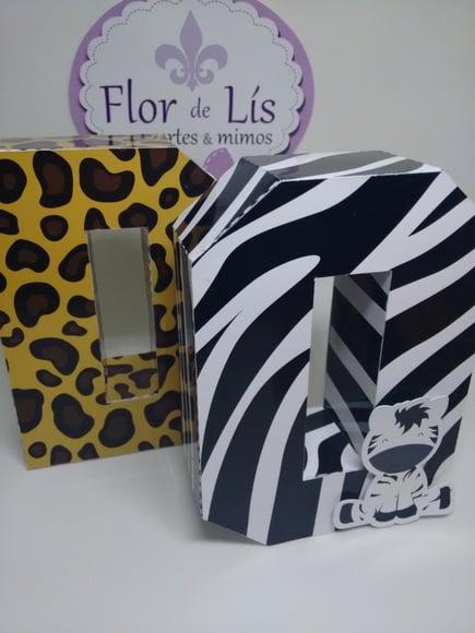 Letras 3d Safari