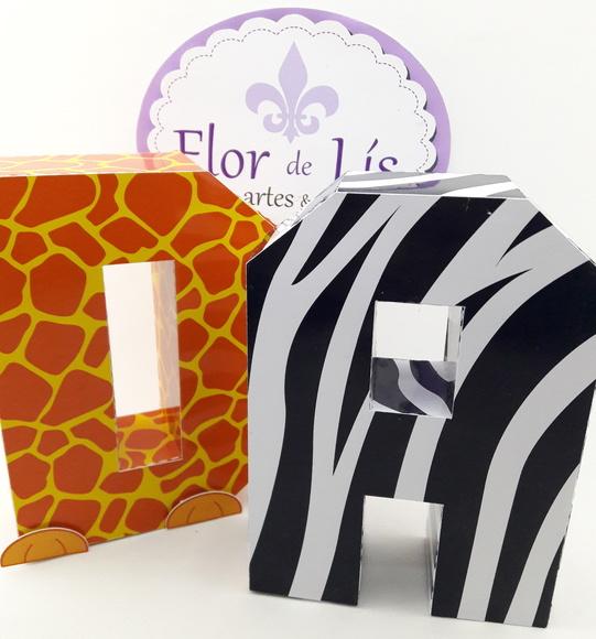 Letras 3d Safari