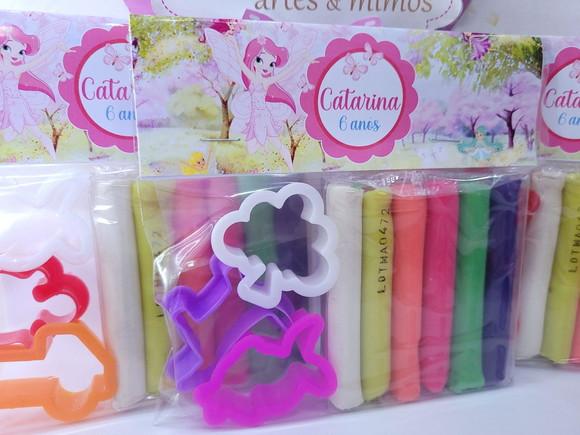 Massinha Modelar Jardim Encantado das Fadas com Cortadores