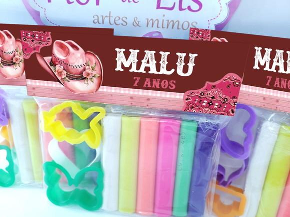 Massinha Personalizada Boiadeira com Cortadores