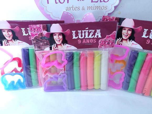 Massinha Personalizada Boiadeira com Cortadores