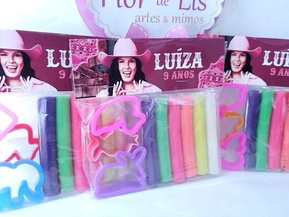 Massinha Personalizada Boiadeira com Cortadores