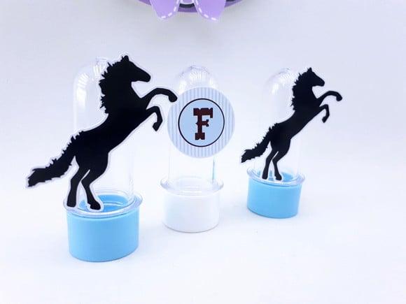Mini Tubete 8cm Cavalo Haras