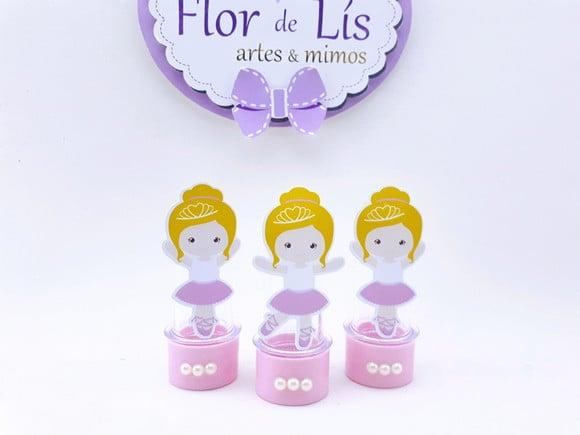 Mini Tubete 8cm Bailarina