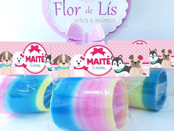 Mola Maluca Cachorrinhos Lembrancinha Festa Petshop