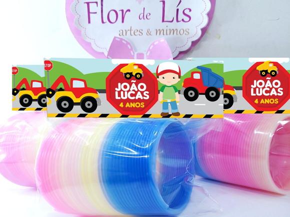 Mola Maluca Caminhões e Obras Festa Personalizada