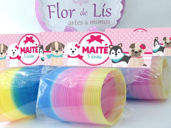 Mola Maluca Cachorrinhos Lembrancinha Festa Petshop