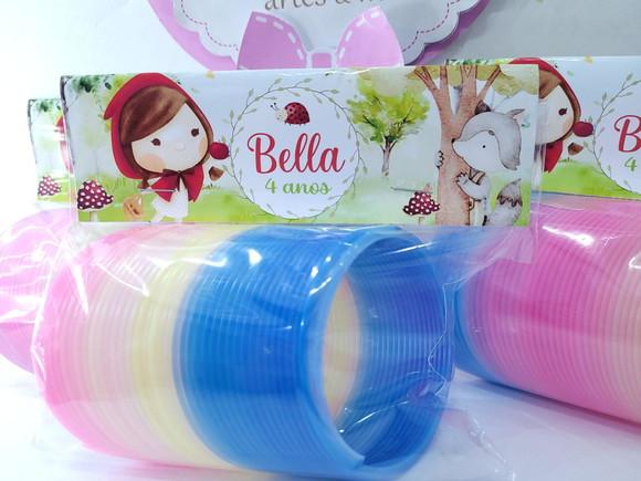 Mola Maluca Chapeuzinho Vermelho Aquarela Lembrancinha