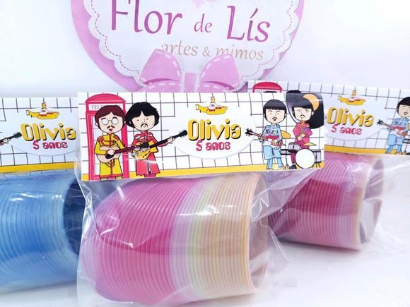 Mola Maluca Personalizada Banda de Rock Lembrancinha