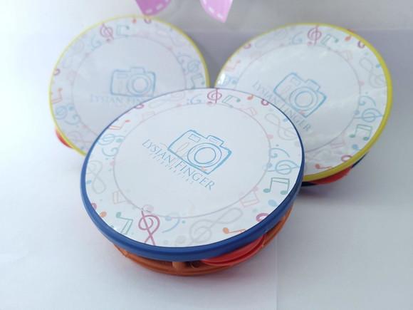 Pandeiro Pequeno Personalizado Brinde com Logo Empresa