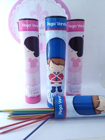 Pega Vareta Personalizado Bailarina e Soldadinho de Chumbo