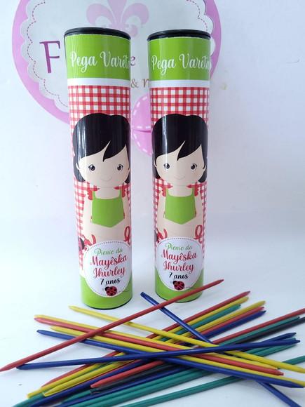 Pega Vareta Personalizado Picnic Lembrancinha Menina