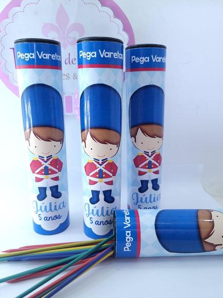 Pega Vareta Personalizado Soldadinho de Chumbo Lembrancinha