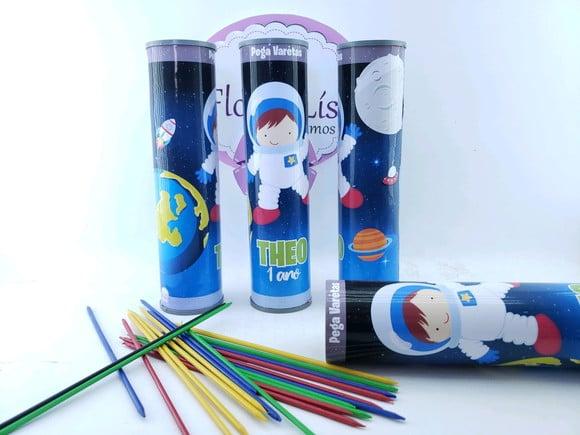 Pega Varetas Personalizado Astronauta Galáxia