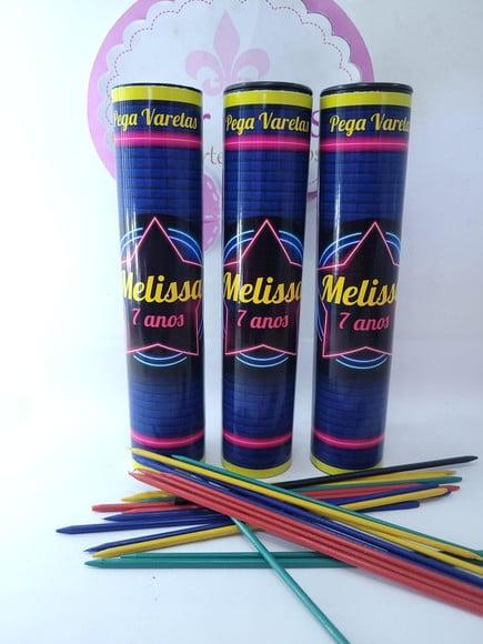 Pega Varetas Personalizado Lembrancinha Festa Neon