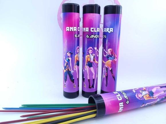 Pega Varetas Personalizado Lembrancinha Guerreiras do Kpop