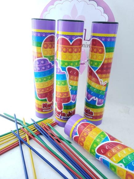 Pega Varetas Personalizado Pop It Colorido