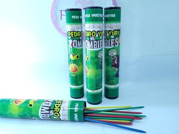 Pega Varetas Personalizado Lembrancinha Plants Vs Zombies