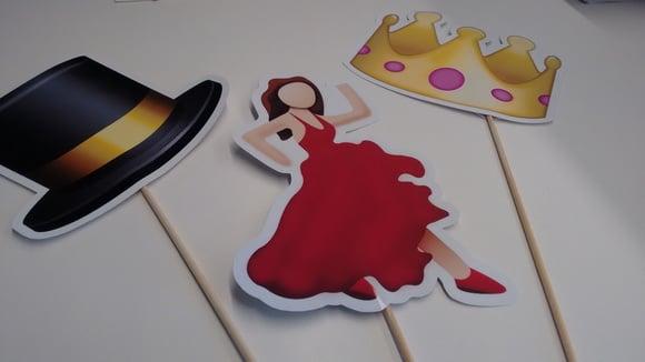 Placas para Fotos Emojis