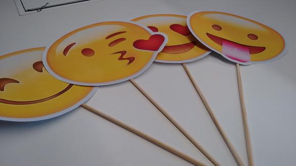 Placas para Fotos Emojis
