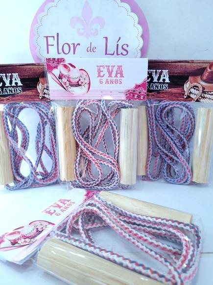 Pula Corda Personalizada Boiadeira Menino Menina Fazendinha