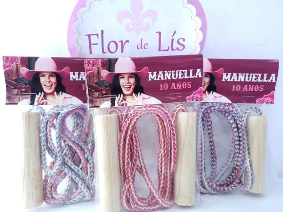 Pula Corda Personalizado Boiadeira Lembrancinha