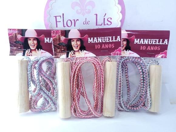 Pula Corda Personalizado Boiadeira Lembrancinha