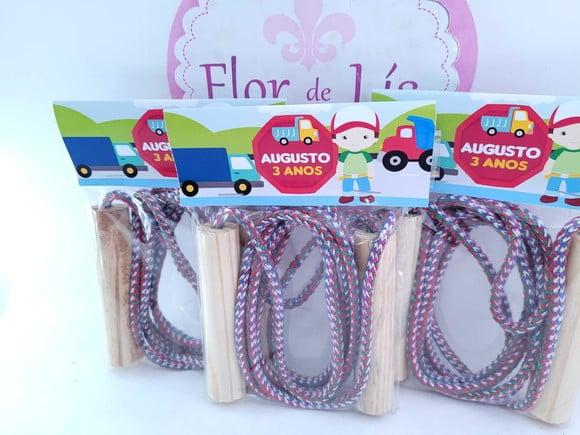 Pula Cordas Lembrancinha Caminhão Meios de Transporte