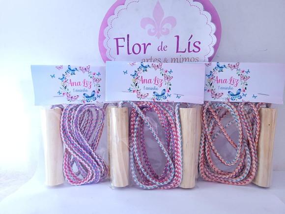 Pula Cordas Lembrancinha Jardim Encantado Personalizado