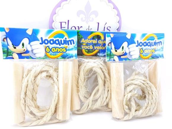 Pula Cordas Lembrancinha Sonic