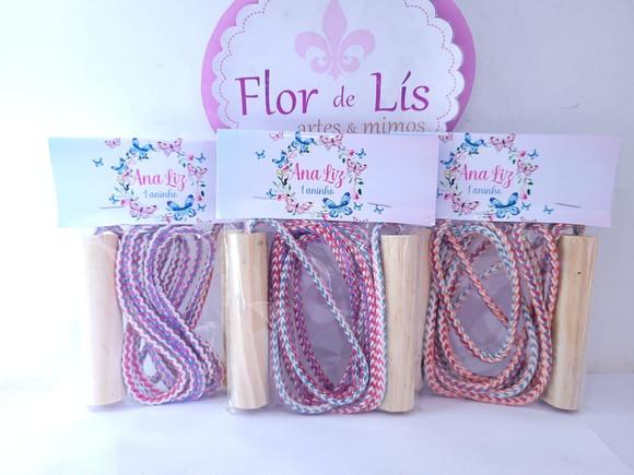 Pula Cordas Lembrancinha Jardim Encantado Personalizado