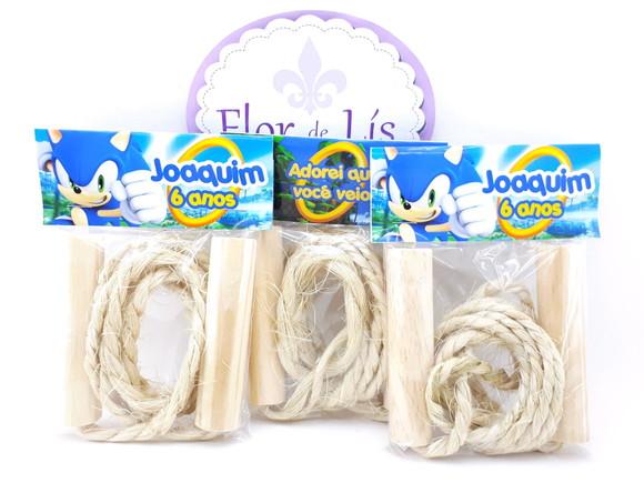 Pula Cordas Lembrancinha Sonic