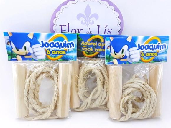 Pula Cordas Lembrancinha Sonic