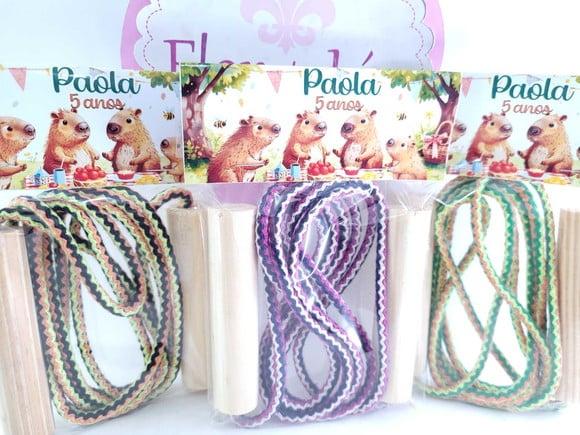 Pula Cordas Personalizado Capivara Piquenique Lembrancinha