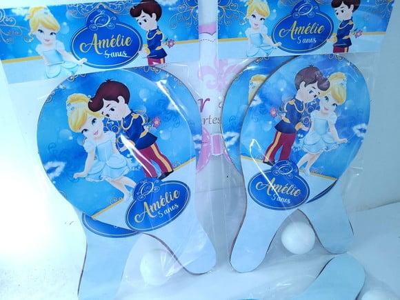 Raquete Personalizada Princesa Lembrancinha Divertida