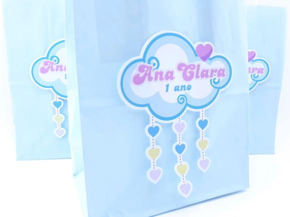 Sacolinha Chuva de Amor Benção 16cm
