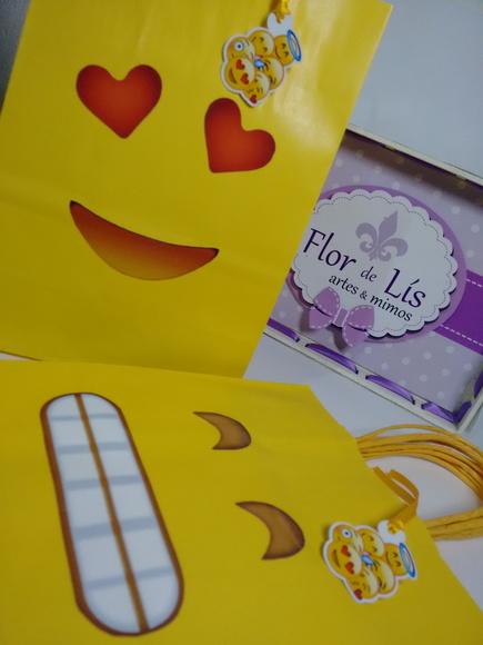 Sacolinha Emojis 22cm